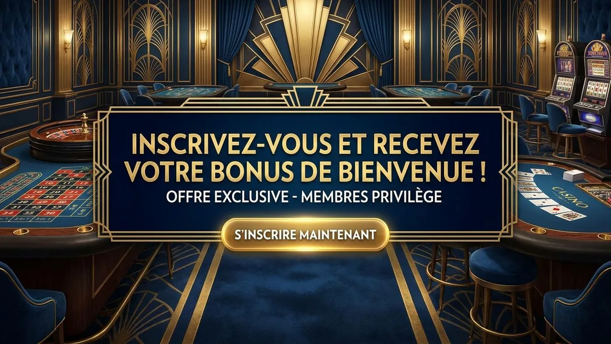 Inscription avec bonus